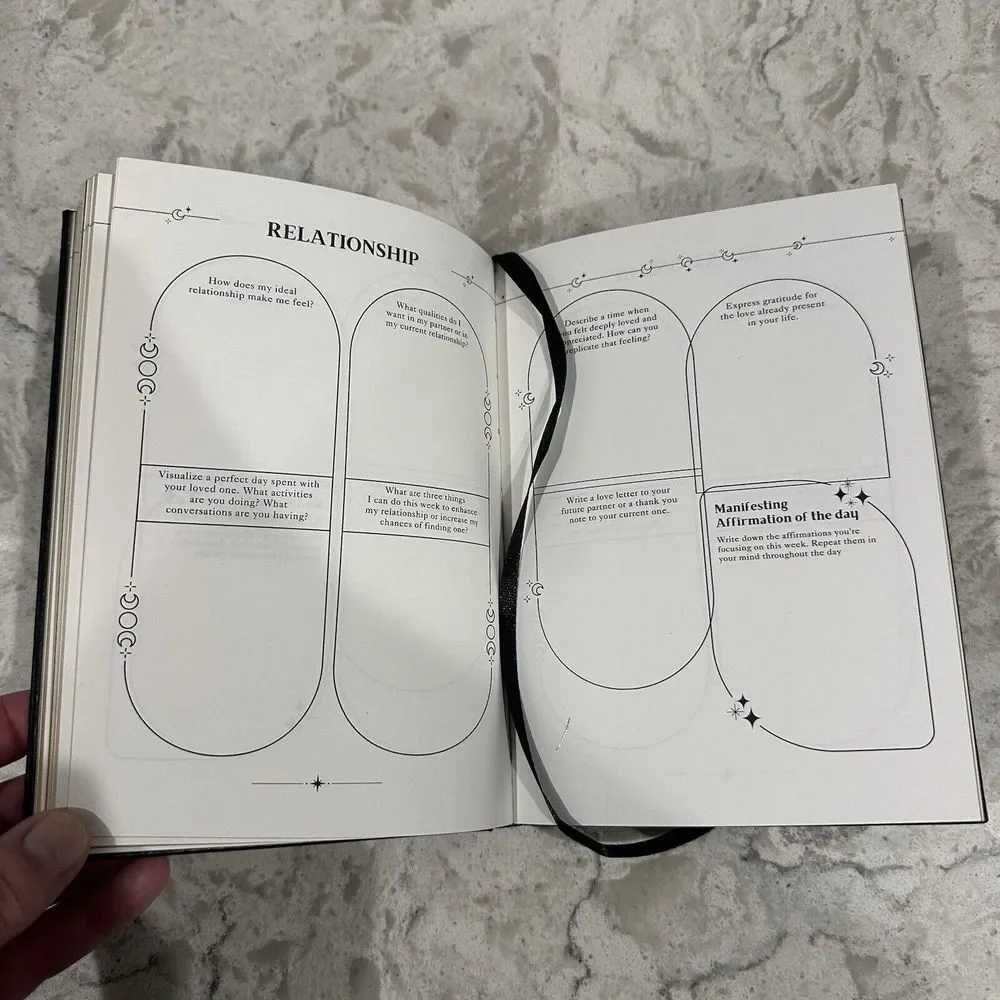 MANIFEST JOURNAL From The Happy Shoppe - A Self-Care Happiness Boosting Activity